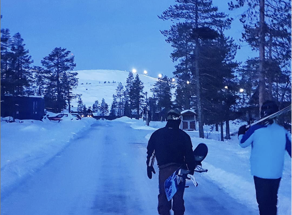 Cinialaisia Levin etätyöviikolla